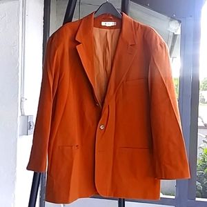 Men's Sport Jacket Tweets size XL.  Pumpkin